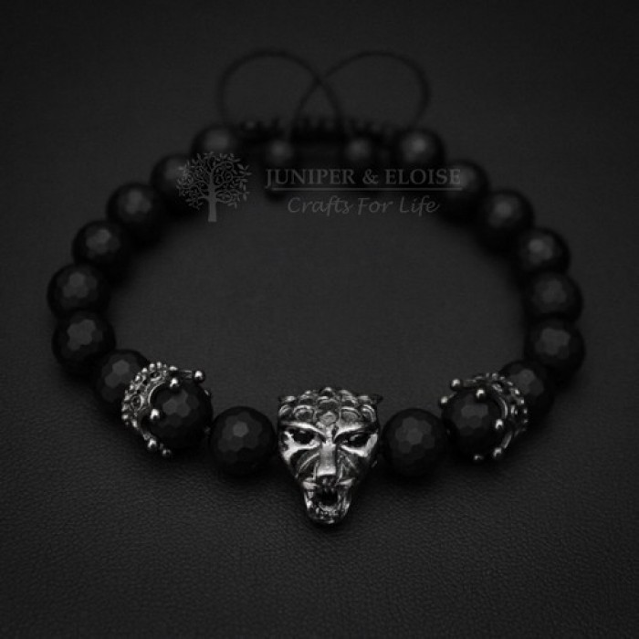 Panther & Crown Bracelet