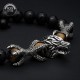 Ghost Wolf and Dragon Claws Bracelet