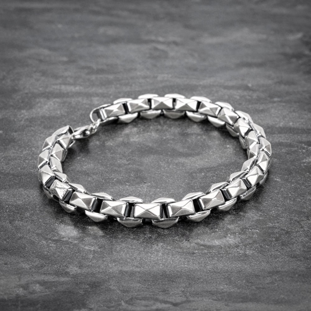 925 Silver Chain Bracelet For Men