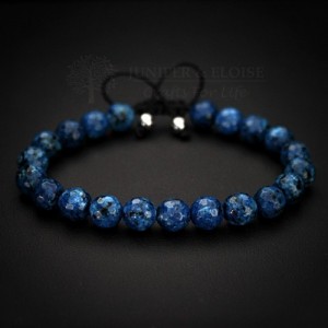 Blue - Black Jade Bracelet