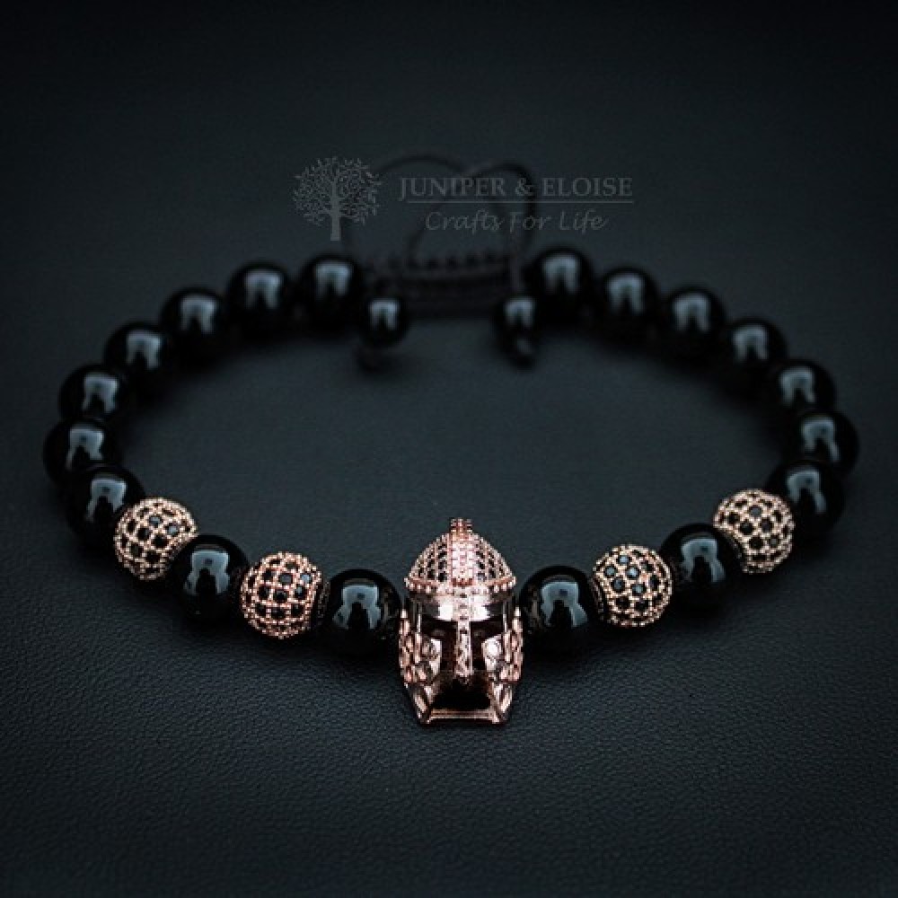 Kings Gold Helmet Bracelet