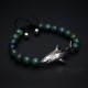 Azurite Beaded Shark Bracelet