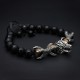 Ghost Wolf and Dragon Claws Bracelet