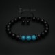 Azure Blue Lantern Bracelet