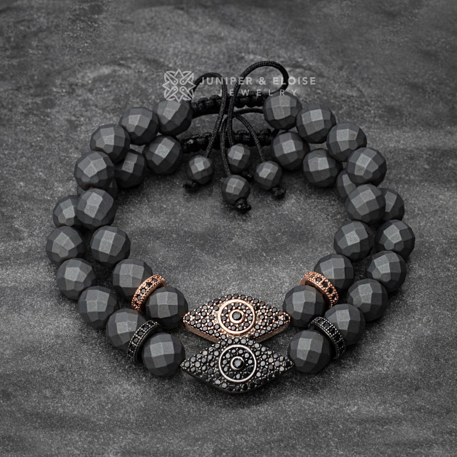 Hematite Bead Bracelet Hematite Bead Bracelet