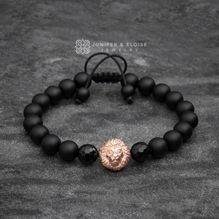 ME™ Limited Edition African Lion 7-inch Hematite Charm Bracelet – Show Your  Africa