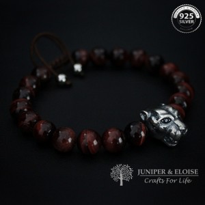 925 Silver Panther Bracelet