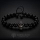 Black Skull Onyx Bracelet