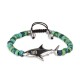 Shark Bracelet With Mykonos Beads